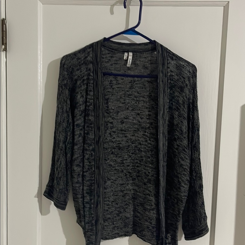 Studio Y Black Cardigan Sweater